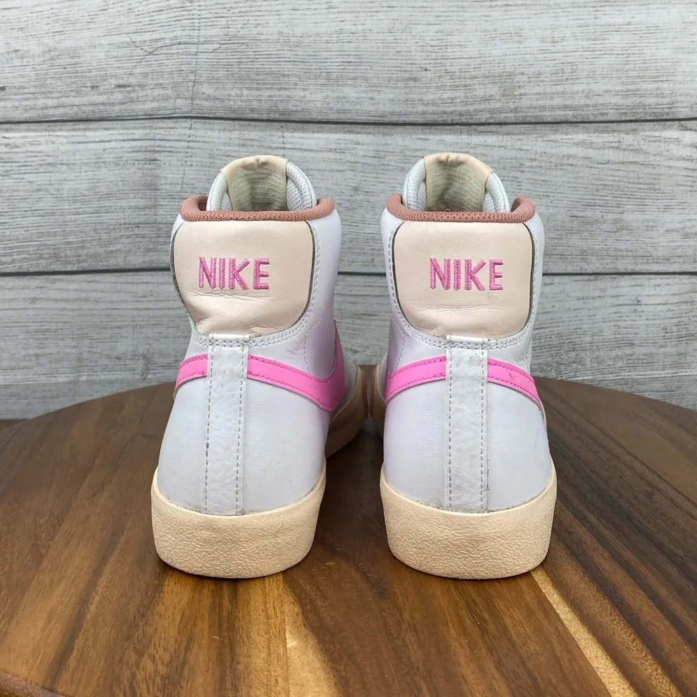 Nike Blazer Mid 77 White Pink Spell Sneakers DZ2900-100 Women’s Shoe Size 8